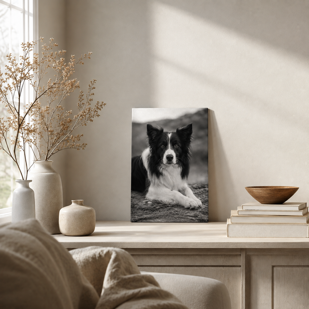 Custom Portrait Canvas | Personalized 12" × 16" Photo